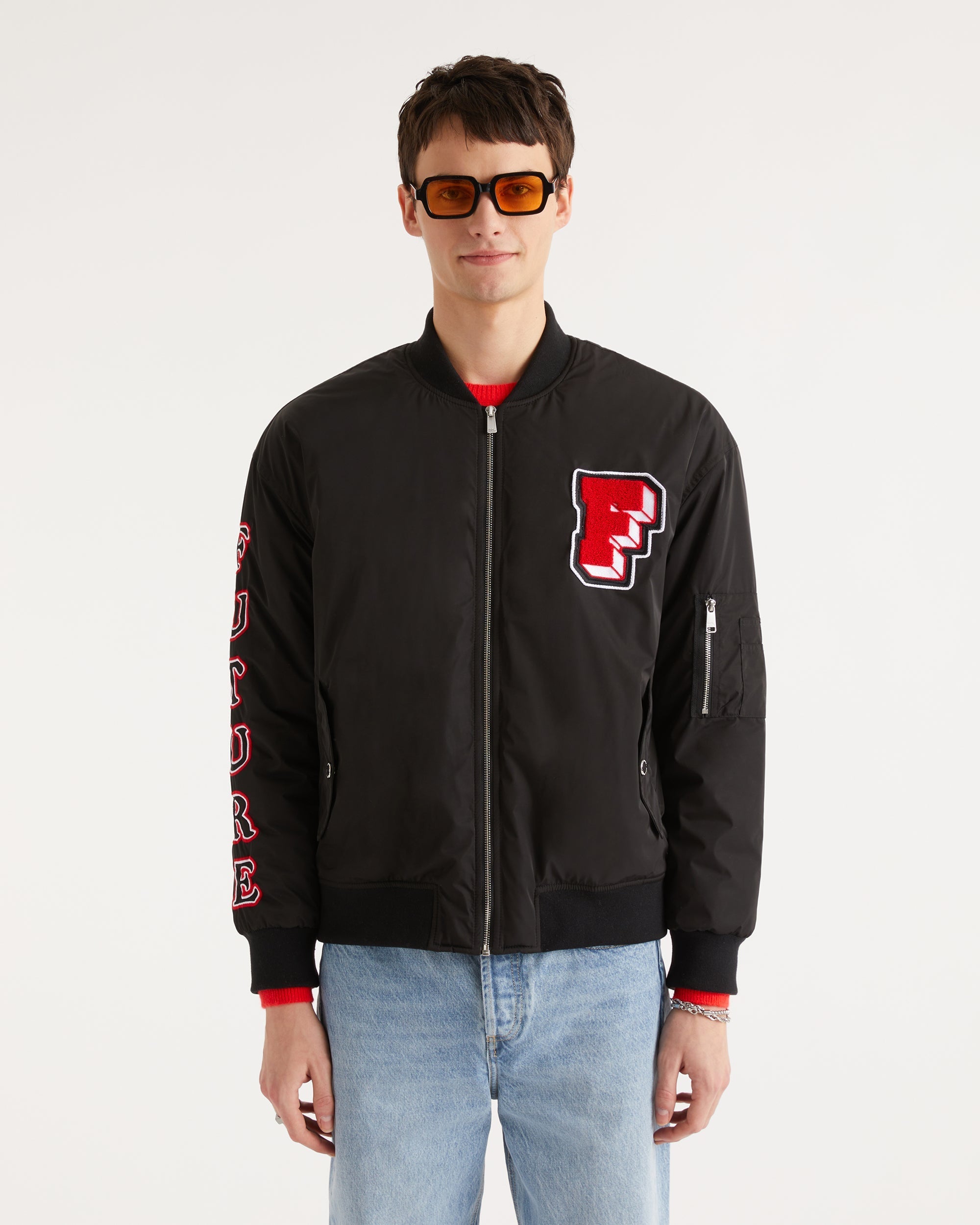 Bomber Patch ( S23 / HOMME / Noir )
